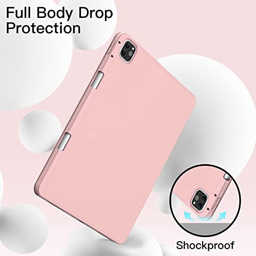 JETech Case for iPad Pro 12.9-Inch (2020/2018 Model, 4th/3rd Generation) with Pencil Holder, Support 2nd Pencil Charging - Image 4
