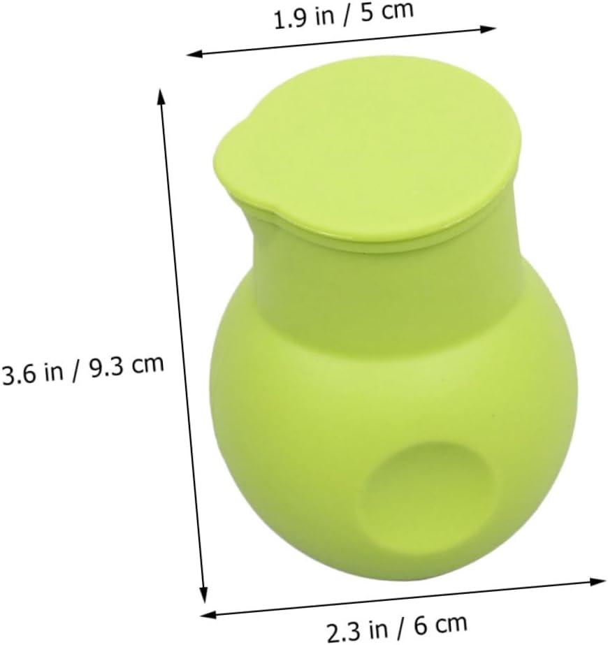 2pcs Silicone Melting Pot for Microwave Melt Butter Heat Milk Sauce Baking Pot Silicone Tool Melt Butter Tool
