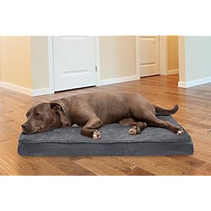 Furhaven-Cooling-Gel-Dog-Bed-for-LargeMedium-Dogs-w-Removable-Washable-Cover-For-Dogs-Up-to-55-lbs-Terry-Suede-Mattress-Gray-Large - Cucciolini Doodles   Furhaven-Cooling-Gel-Dog-Bed-for-LargeMedium-Dogs-w-Removable-Washable-Cover-For-Dogs-Up-to-55-lbs-Terry-Suede-Mattress-Gray-Large