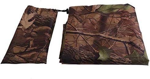 Camping Tarp Tent - Waterproof Army Camo Tent Tarp Sheet Canopy Awning Rain Cover Camping Shelter Hiking Convenience Accessories (Size : 2 x 1.5m)
