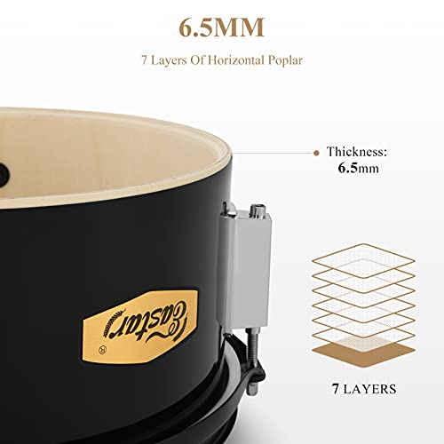 image for Drum Set Eastar 16 inch 5-Piece, Junior Drum Kit for Beginners Kids Te