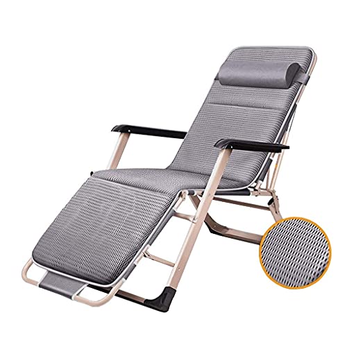 Chaise inclinable zero gravity super largeur de 66 cm pour soulager le dos fatigué