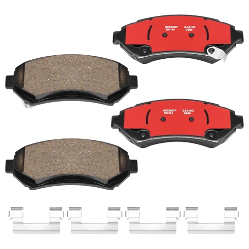 Image of D699 Front Ceramic Brake Pads Kit Fit For Oldsmobile Aurora 1997-1999, For Aurora 2001-2003, For Intrigue 1998-2002, For Silhouette 1997-2004, For Chevrolet Impala 2000-2005