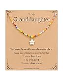 LAVEIR Valentines Day Gifts for Kids Girls, Beaded Necklaces...