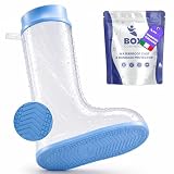 Box Commerce - Copri Gesso Gamba per Doccia, Copertura Impermeabile gamba per Mantenere Bendaggi e Ferite Asciutti, Silicone Riutilizzabile per Doccia, Coprigesso Gamba per Adulti con Ustioni e Ferite
