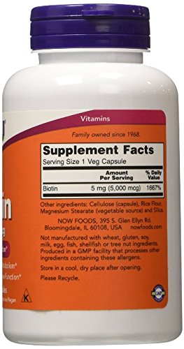 Biotina 10Mg (120 Cápsulas)