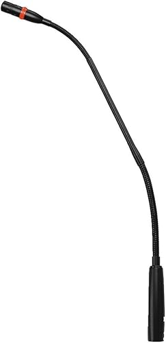 JTS GM-5212L Elektret-Schwanenhalsmikrofon mit LED schwarz