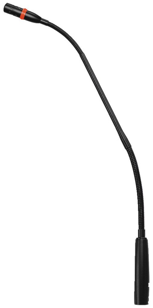 JTS GM-5212L Electret - Micrófono de Cuello de Cisne con LED y supercardioide para conferencias, conferencias y Otras transmisiones de Voz, Color Negro