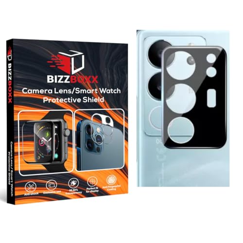 Image of Premium 3D Look Camera Lens Protector | vivo V29 5G | vivo V29 Pro 5G | Camera Tempered Glass | 9H Hardness | With Easy Installation Kit (Pack of 1)