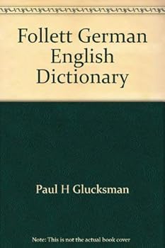 Paperback Follett German English Dictionary Book