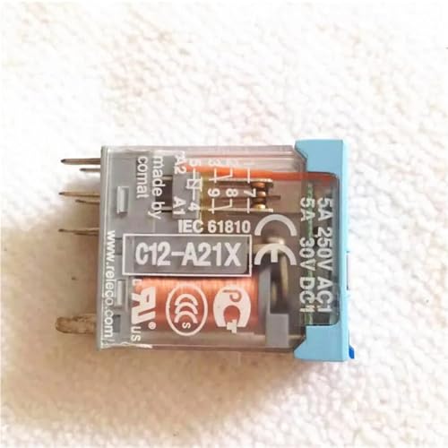 Relais 8 broches C12-A21X DC24V composant 24V DCV24 24DCV inverseur