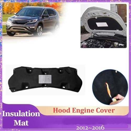 Tapis insonorisant capot voiture isolant phonique pour CR-V 4 - 3