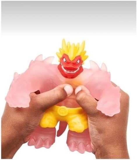 Heroes of Goo JIT Zu Goo Shifters Blazagon Hero Pack. Super Stretchy, Super Squishy Goo Filled Toy with a Unique Goo Transformation, Multicolor