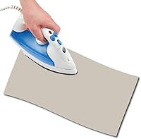 Vista 12 de USIT, Parche de reparación de algodón termoadhesivo, 18 x 4.5 pulgadas, ligero y resistente, avión, 1 pieza