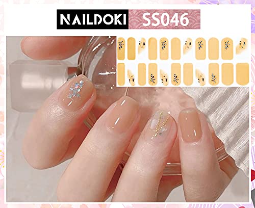 NAILDOKI Lamina Unghie, Adesivi Unghie Nail Art