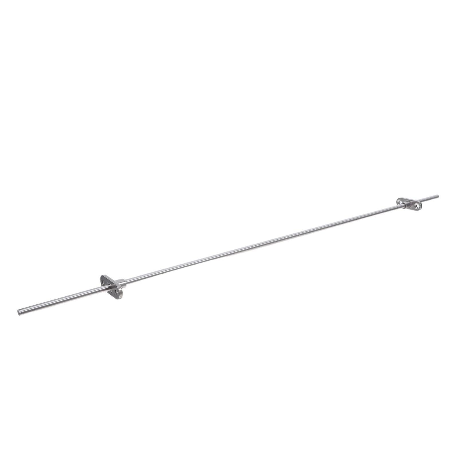 BESTonZON Barra Metálica Colgante para Archivadores 50 Cm Soporte Resistente y Anticorrosión, Riel para Carpetas y Cajones de Oficina, Organizador de Archivos para Escritorio y Armarios