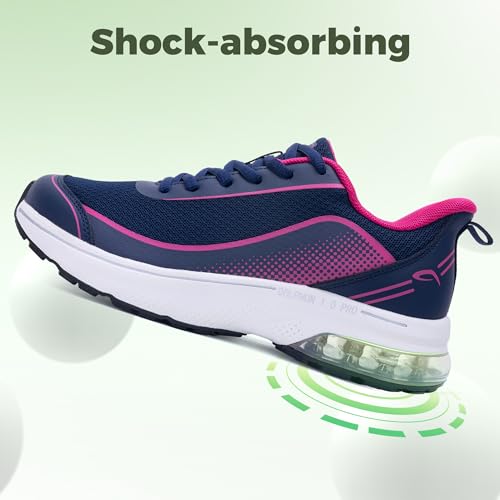 Image of IIV Womens Wide Toe Box Walking Shoes Arch Support Running Shoe Plantar Fasciitis Tennis Sneakers Orthotic for Pain Relief
