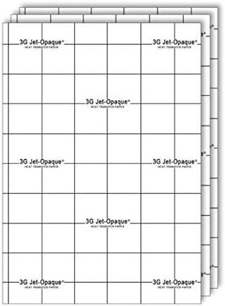 heat transfer paper 11x17 10 Sheets Dark Garments