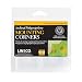 Lineco Self-Adhesive Polypropylene Mounting Corners, Full View, 1.25 inches, Package of 48 (L533-0035M)