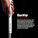 Golf Pride Tour Wrap Golf Grip - Comfortable, Durable Grip for Clubs - Classic Wrap Design with High-Tack Feel - Rubber Construction - Midsize - White - 3 Pack