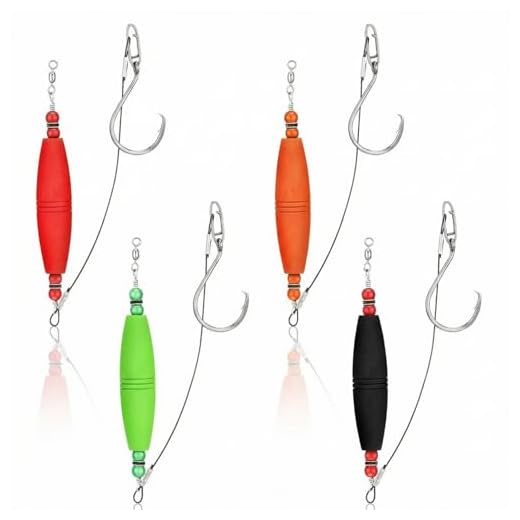 Soulchen 4 Pcs Catfish Float Rigs Fishing Bobbers 3 Inch Float Popping Corks Catfishing Equipment Tackle Combo EVA Peg High Buoyancy Body Circle Hooks Weight(Classic)