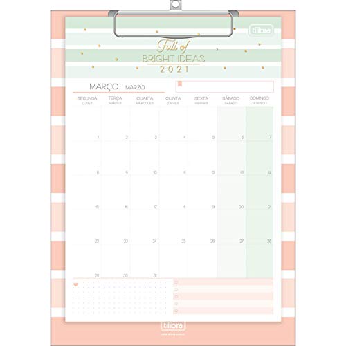 Calendário Planner Prancheta Soho 2021, Tilibra, 530077