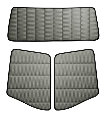 Pigenius Windshield Shade and Front Side Window Covers (2Pcs) for Volvo VN/VNL...