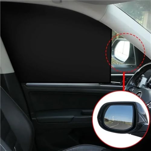 Rideau magnétique voiture contre la chaleur et soleil de fenêtre - 4