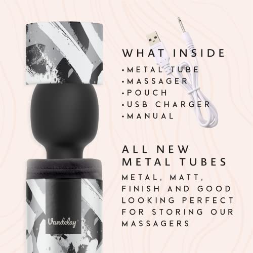 Image of Vandelay (UK) Magic Mate Sports Massager Diamond Edition (Matte Black)