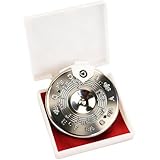 DDKCHQLT 13 Tone Pitch Pipe Tuner Multipurpose Sensitive Pitch Pipe Tuner Music Tuning Accessories with Storage Case for Guitar Bass Cello Violin Ukulele Chromatic Tuning (Silver)