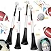 Qidoe Collapsible Stadium Horn Noise Maker 24 Inch Vuvuzela Blow Horns Loud Sound Soccer Horn Blow Horn Noisemakers for Sporting Events Graduation Games Sports Party Supplies Favors Accessories