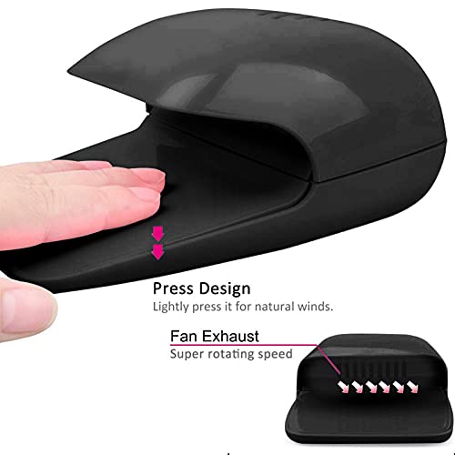 Machine à vernis à ongles séchage rapide Milltrip avec ventilateur nomade