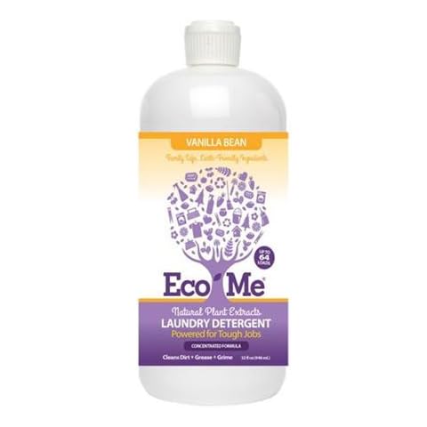 Eco-Me Laundry Detergent, Vanilla Bean 32 Oz Cover