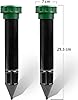 GARDIGO® Set di 2 Dissuasori per Talpe | Repellente Talpe - ca.700 m² | Allontana Talpe da Giardino | Anti Talpe a Batterie | Scaccia Talpe | Dissuasore Talpe a Ultrasuoni #2