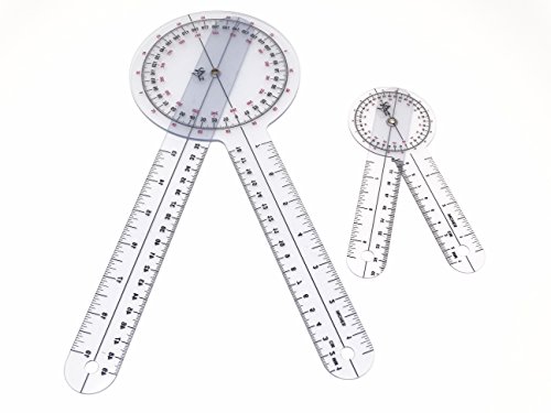 Set de 2 Goniómetros Espinales 360° 12 y 6 pulgadas miniatura 2