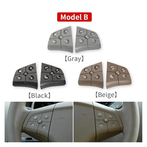 Boutons Volant Multifonctions Commande Téléphone W164 W245 W251 Classe ML - 3