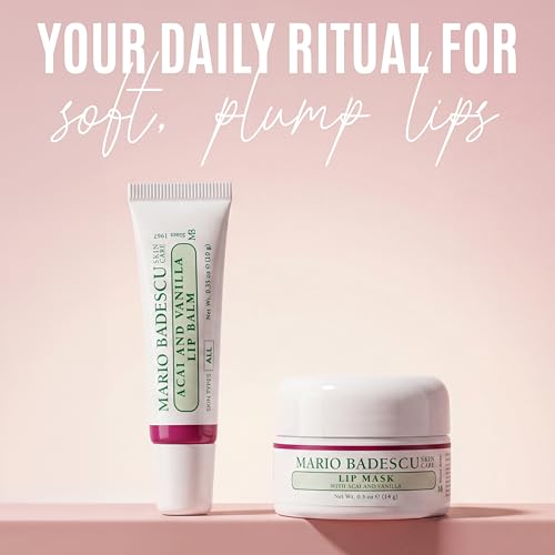 Mario Badescu Lip Mask, Overnight Lip Treatment Enriched With Skin Softening Coconut Oil and Hydrating Shea Butter - Imagem 8