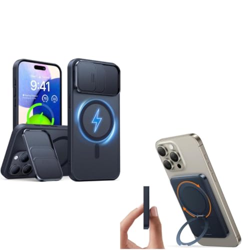TORRAS Magnetic Shockproof for iPhone 15 Pro Max Case— Buy Together to Save 15%
