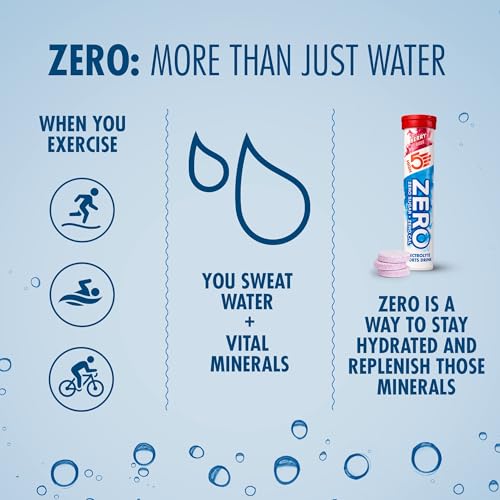HIGH5 ZERO Electrolyte Tablet - Hydration Tablets Enhanced with Vitamin C - 0 Calories & Sugar Free - Boost Hydration, Performance & Wellness - Berry, 160 Tablets (20x, Pack of 8)