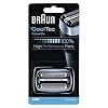 Braun Elektrorasierer Scherkopf, Ersatzscherteil kompatibel mit Rasierer Herren CoolTec, 40B, blau/schwarz