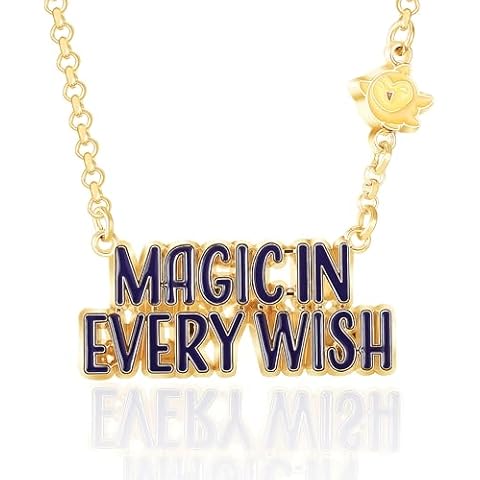 Disney Wish Girls 16" Gold Necklace Cover