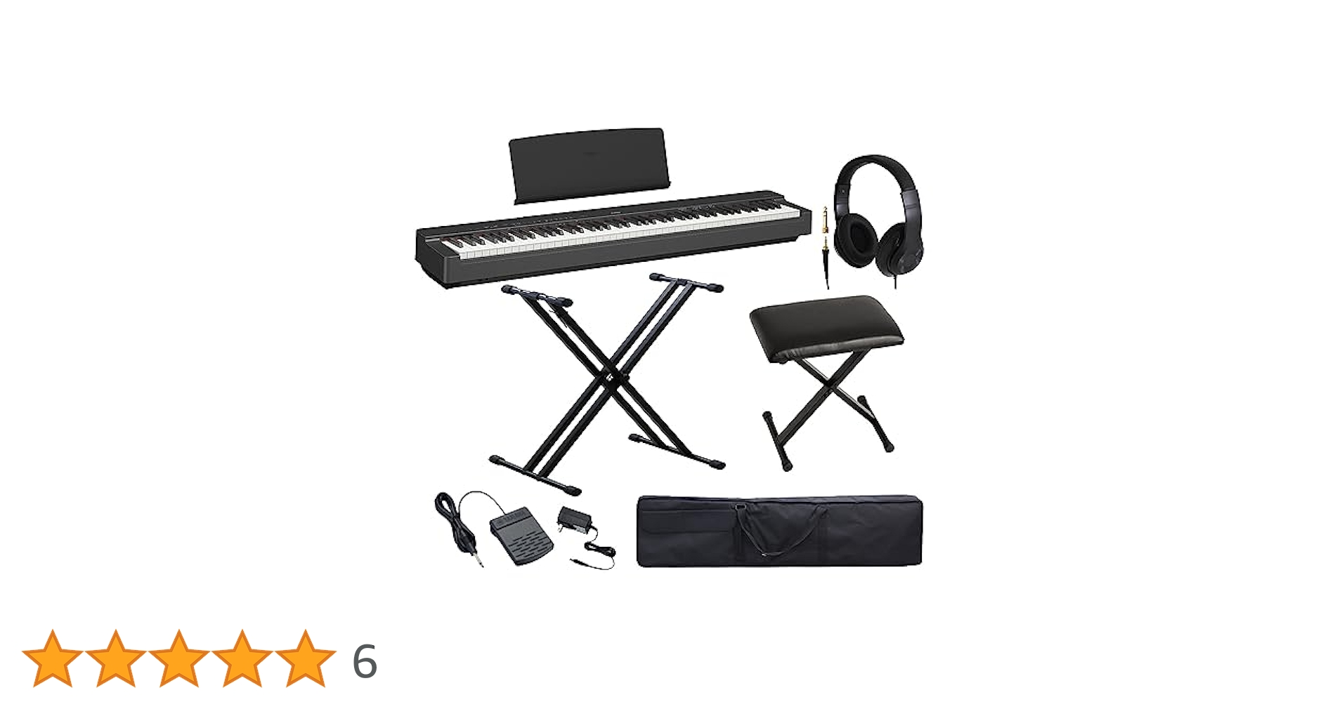 YAMAHA CP7 電子ピアノ スタンド　ケース付き Amazon | YAMAHA P-225B ブラック 電子ピアノ 88鍵盤 Xスタンド