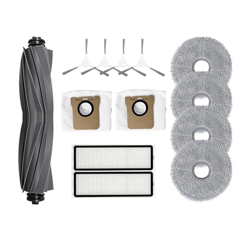 Dreame X10 Ultra�AS10�AL10s Ultra�AMijia Omni 1S/Xiaomi X10+ �p�[�c�A�N�Z�T���[�L�b�g���C���u���VHEPA�t�B���^�[���b�v�o�b�O(N)�ɑΉ��B