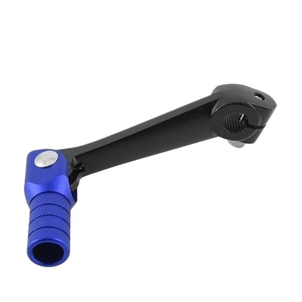 Zqfbmy Black Blue Motorcycle Shift Lever Motorcycle Modification Gear Lever Accessories, Motorcycle Universal Model M5 T4 Folding Gear Lever Gear Lever