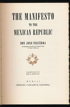 The manifesto to the Mexican Republic