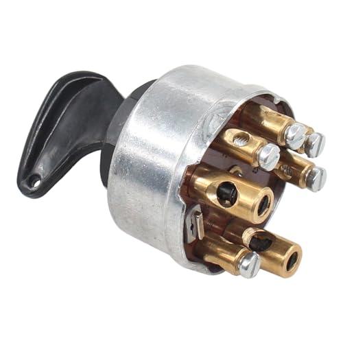 Zündschloss Lichtschalter Zündschalter Lichtzündschalter Zündlichtschalter Startschalter Zündanlassschalter mit Schlüssel für Deutz für McCormick für IHC D-Serie Schlepper Traktor Oldtimer Trecker