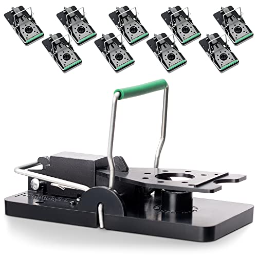 Preisvergleich Produktbild Gardigo Mausefalle - 10 Stück / Schlagfalle für Mäuse / Wiederverwendbar, Hygienisch / Stabile Falle aus Kunststoff