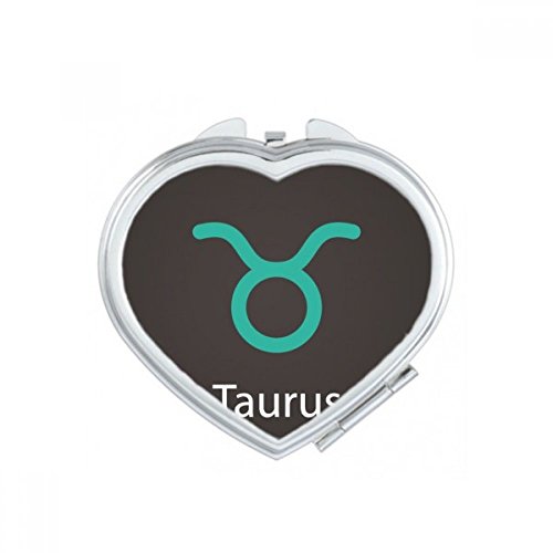 Miroir de maquillage Taureau cadeau original mignon multicolore - 2