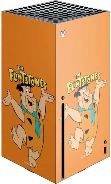 Skinit Decal Gaming Skin Compatible with Xbox Series X Console - Officially Licensed The Flintstones and Rubbles Design