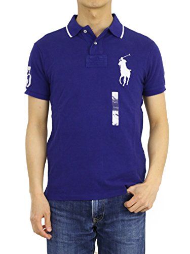 ラルフローレン ポロシャツ ネイビー L ビッグポニーカスタム